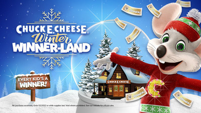 Chuck E. Cheese Winter Winner-Land: The Place Where Every Kid's an ...