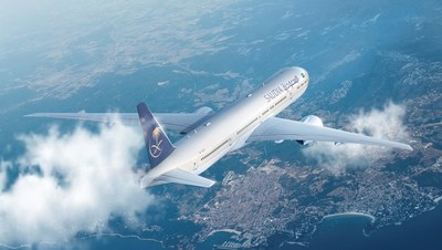 SAUDIA airlines signs agreement with Boeing for suite of services to improve their 787 Dreamliner and 777 fleets' operational efficiency. (Photo credit: SAUDIA)