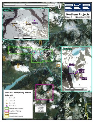 Revel North Claim Map - Rokmaster (CNW Group/Rokmaster Resources Corp.)