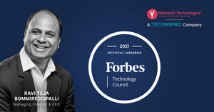 Ravi Teja, MD &amp; CEO of Robosoft accepted into Forbes Technology Council