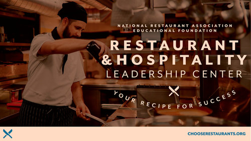 The NRAEF's Restaurant & Hospitality Leadership Center offers accredited career development training and advancement programs for restaurant and lodging workers and employers.