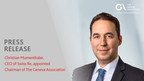 Christian Mumenthaler, CEO de Swiss Re, est nommé Président de l'Association de Genève