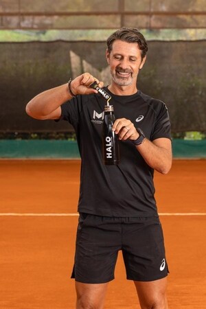 Patrick Mouratoglou, l'entraîneur de tennis le plus influent au monde, s'associe à HALO Hydration