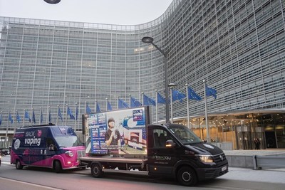 The World Vapers' Alliance #BackVapingBeatSmoking convoy showcased the quit stories of vapers in key points of Brussels. There are millions of smokers who have quit smoking through vaping and the EU should facilitate this
