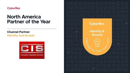 CIS named Micro Focus Partner of the Year for Identity & Access Management 2021