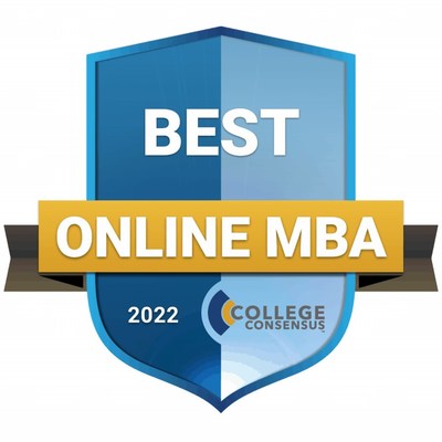 College Consensus Best Online MBA Badge