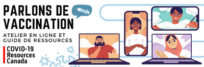 COVID-19 Resources Canada lancement d'un atelier pour former les influenceurs et les dirigeants aux conversations sur les vaccins