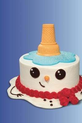 This holiday season, Baskin-Robbins is introducing the new Brrr the Snowman™ Cake. Decked out with an icing carrot nose and tree branch arms, buttons and a jolly smile all made of fudge, this snowman is bundled in a scarf made of icing and topped with a “melting” cone of ice cream. Plus, Baskin-Robbins is offering 1,000 free Brrr the Snowman™ Cakes, while supplies last, for customers who order online using the code SNOWMAN*.