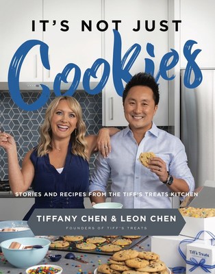 Tiff's Treats founders Tiffany and Leon Chen's debut book, "It's Not Just Cookies: Stories and Recipes from the Tiff's Treats Kitchen," published by Harper Horizon, will be released in early 2022.