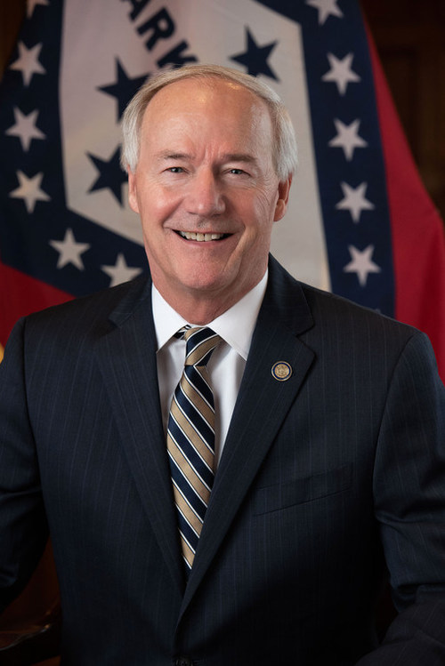 Governor Hutchinson, Arkansas