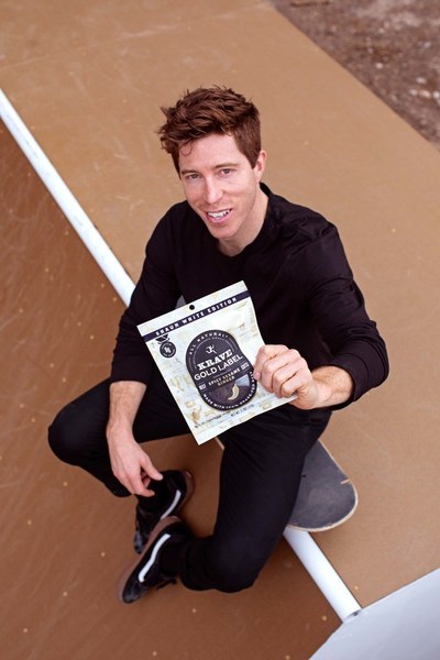 Shaun White's new Spicy Sesame Ginger Beef Jerky with KRAVE