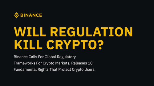Will regulation kill crypto? (PRNewsfoto/Binance)