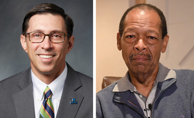 (Left) Dr. Jonathan Peri, President of Manor College and (Right) Jim Nevels, Founder, Chairman and CEO of The Swarthmore Group.