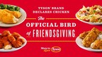 Survey Says Americans Want Chicken on their Friendsgiving Plates