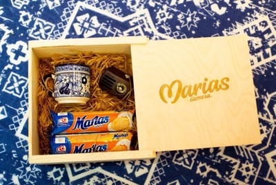 The Gamesa® Marias backstage gifting experience will display a traditional Mexican kitchen where celebrities will receive a special edition gift box complete with Gamesa® Marias cookies as a nostalgic reminder of the food, music, and traditions we enjoy and cherish.
