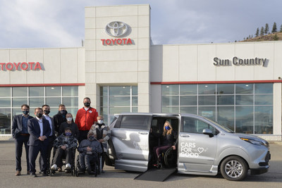 Toyota Canada announces the recipients of its national Toyota Cars For Goodtm program (CNW Group/Toyota Canada Inc.)