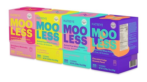 Introducing MOOLESS, the first animal-free whey protein powder
