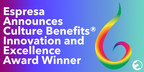Espresa Announces Culture Benefits® Innovation and Excellence Award Winner