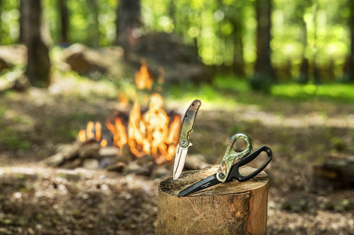 The new Crescent Wiss Camo Tradesman Shears and Crescent Camo Pocket Knife make for quick work of cuts you need to make while enjoying the outdoors.