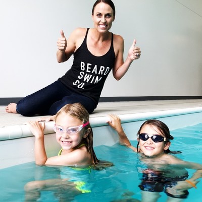 World Champion swimmer and mom of two Amanda Beard joins Ear Pro as official Swimming Evangelist