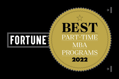 The University of Chicago's Booth School of Business top's Fortune's 2022 list of Best Part-time MBA Programs.