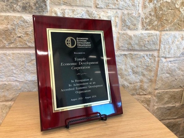 Temple Economic Development Corporation Recognized as Accredited ...