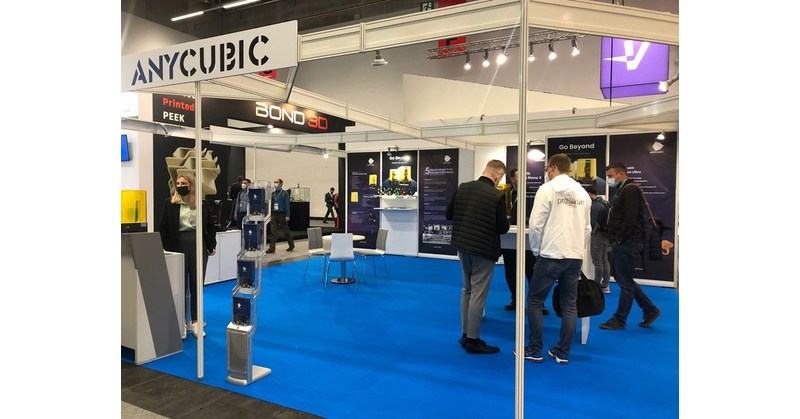 Anycubic muestra sus soluciones pr&aacute;cticas l&iacute;deres de fabricaci&oacute;n aditiva en Formnext 2021