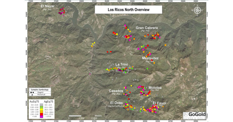 GoGold Releases Final Drill Holes Prior to Upcoming Initial Mineral Resource Estimate at Los Ricos North