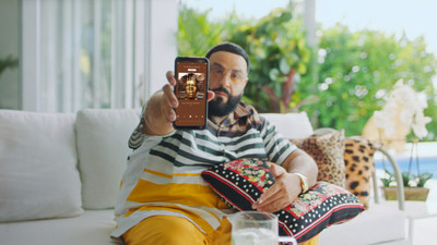 Grammy-winning artist/producer DJ Khaled shows his love for Pandora in new national ad campaign (PRNewsfoto/Sirius XM Holdings Inc.)