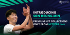 Son Heung-min Signs Exclusive License Agreement with The9 Limited for NFT Collections Development and Sales Through NFTSTAR