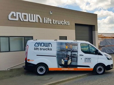 Company-owned Crown Lift Trucks branch established in Invercargill to enhance local business support.