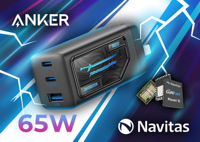 The 65W 2C1A ‘Yasuo’ charger, has 2x USB-C and 1x USB-A port to charge three devices simultaneously such as a phone, headphones and a laptop – with enough power for high-performance gaming laptops.