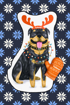 Tailored Pet®'s exclusive holiday promotion: 80% off personalized food for their pup’s best life, plus two fun stocking stuffers - a plush mitten toy and an adorable towel for wiping wet paws – as well as a coupon for savings on future orders.