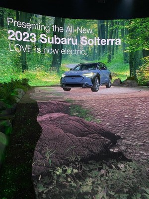 Subaru of America showcased its dedication to sustainability at the Los Angeles Auto Show by launching the Subaru Solterra EV SUV, a true zero-emissions vehicle.