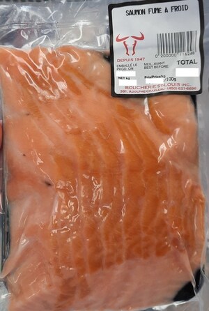 Absence d'informations nécessaires à la consommation sécuritaire de saumon fumé vendu par l'entreprise Boucherie St-Louis