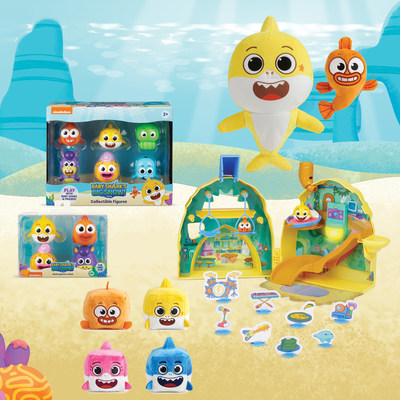 Introducing WowWee’s new plush, playset, figures and bath toys based on the Nickelodeon animated preschool series, Baby Shark’s Big Show!