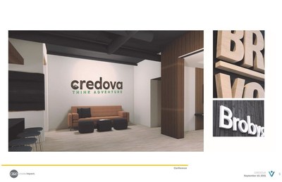 Credova's headquarters concept by A&E Design.
