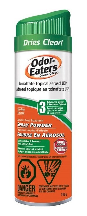 Odor-Eaters® Issues Voluntary Nationwide Recall of Specific Lots of Odor-Eaters® Spray Powder Spray Due to Benzene Contamination