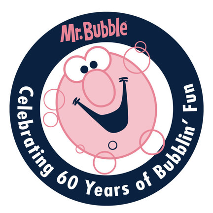 Mr. Bubble Retro Powder Bubble Bath, Bubble Gum Scent, 1.4 oz Packet, Size: 1961 in