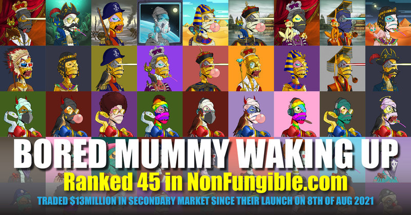 The World's First Ever Mummy-themed NFT Overcome Two Major Setbacks and Unlocked New Heights within its First 100 Days in the NFT World - Vimarsana News