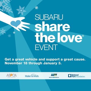Subaru Of America Inspires Hope For The Holidays With Ad Spots Commemorating The 2021 Subaru Share The Love® Event