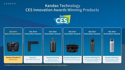 Kandao Technology CES Innovation Awards Winning Products