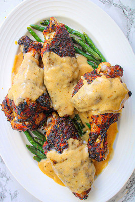 Baked at a higher temperature, these Cajun Roasted Turkey Wings are super crispy on the outside and juicy on the inside, and thanks to Tony Chachere’s® seasonings, they are full of flavor.