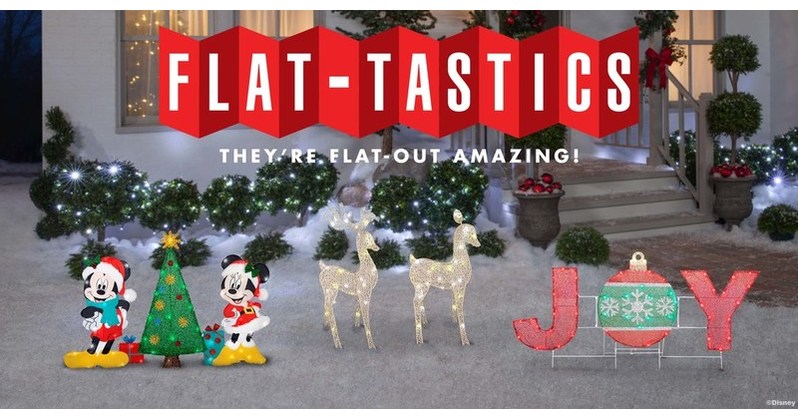 Easy Instant Holiday Yard Decor With Flat-tastics™ Easy Instant Holiday Yard Decor With Flat-tastics™