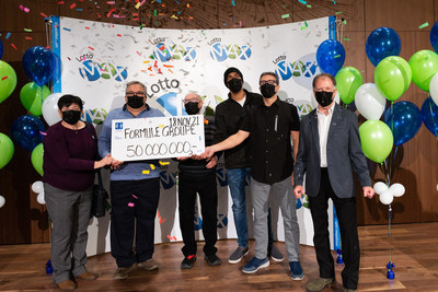 50 000 000 $ - Les nouveaux multimillionnaires inaugurent en grand le nouvel emplacement du centre de paiement de Québec