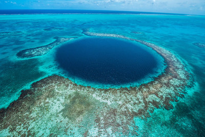 Belize's famous Blue Hole.