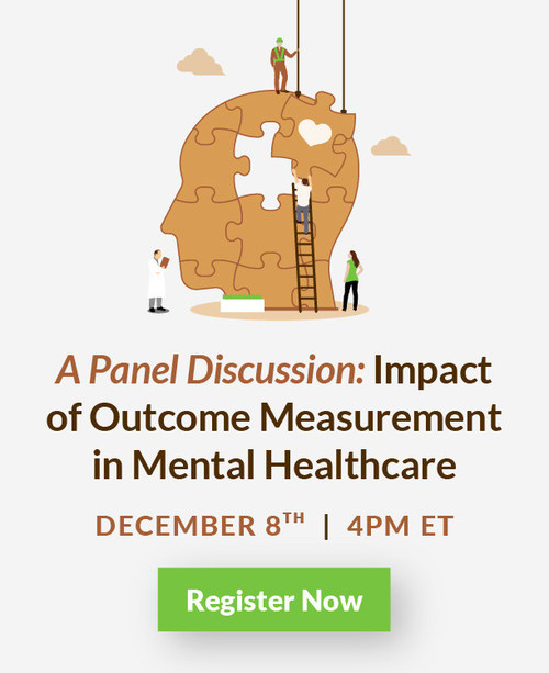 Join nView Health and a panel of behavioral healthcare experts on Wednesday, December 8 at 4 pm EDT as they discuss the role measurement-based care and outcomes can and should play in mental healthcare. Register at www.nview.com..