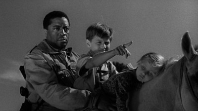 In WWII Yugoslavia, a crashed African American pilots helps 2 orphaned children evade Nazis and search for the mythical "Valley of Peace."