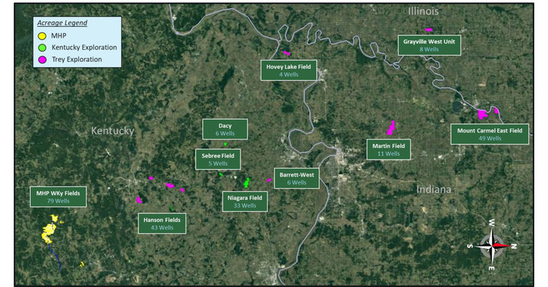 Acquisition of 100% of Kentucky Exploration Leases