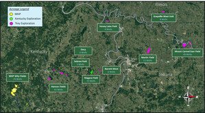 Acquisition of 100% of Kentucky Exploration Leases